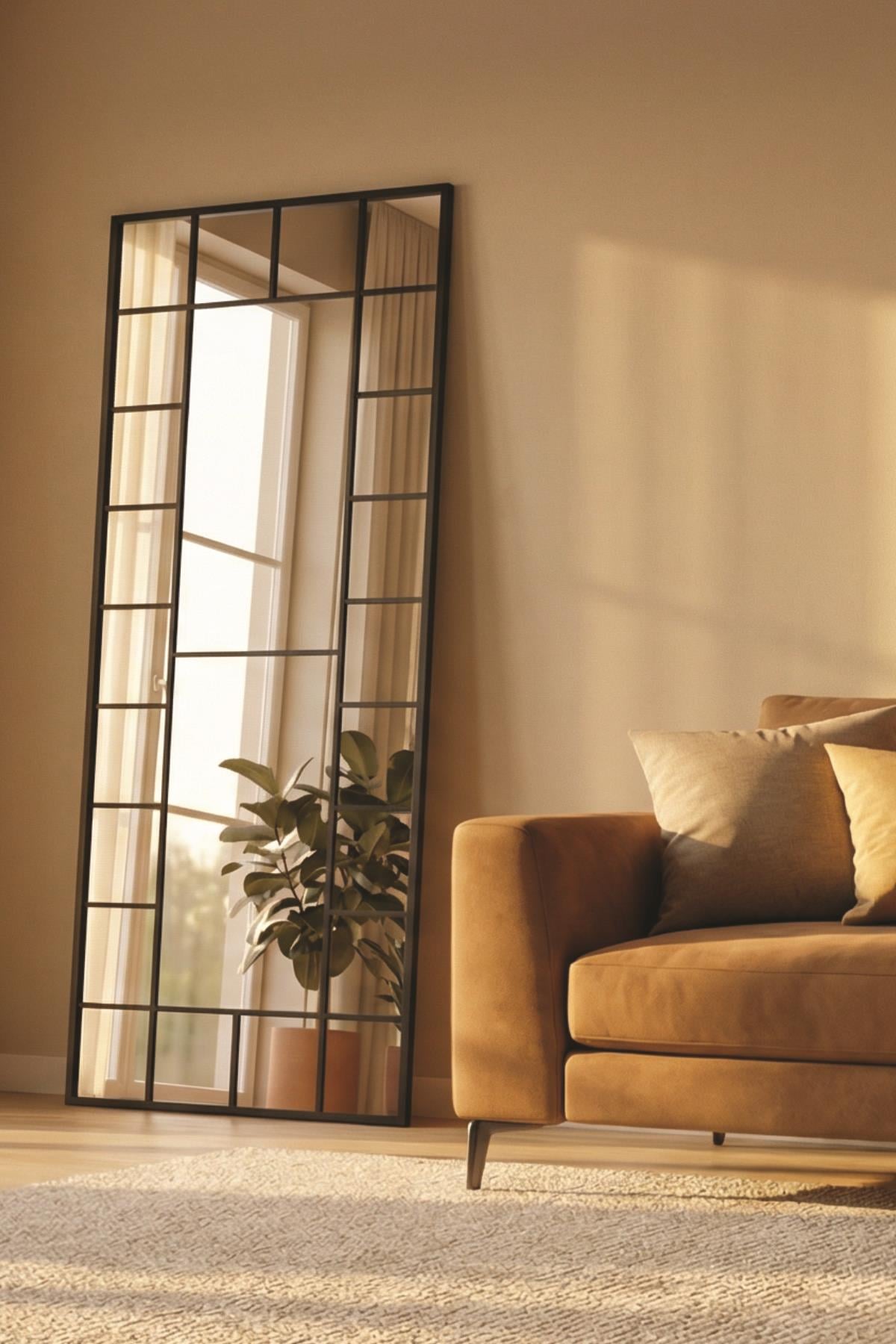 Boxia Boy Aynası Metal Çerçeveli